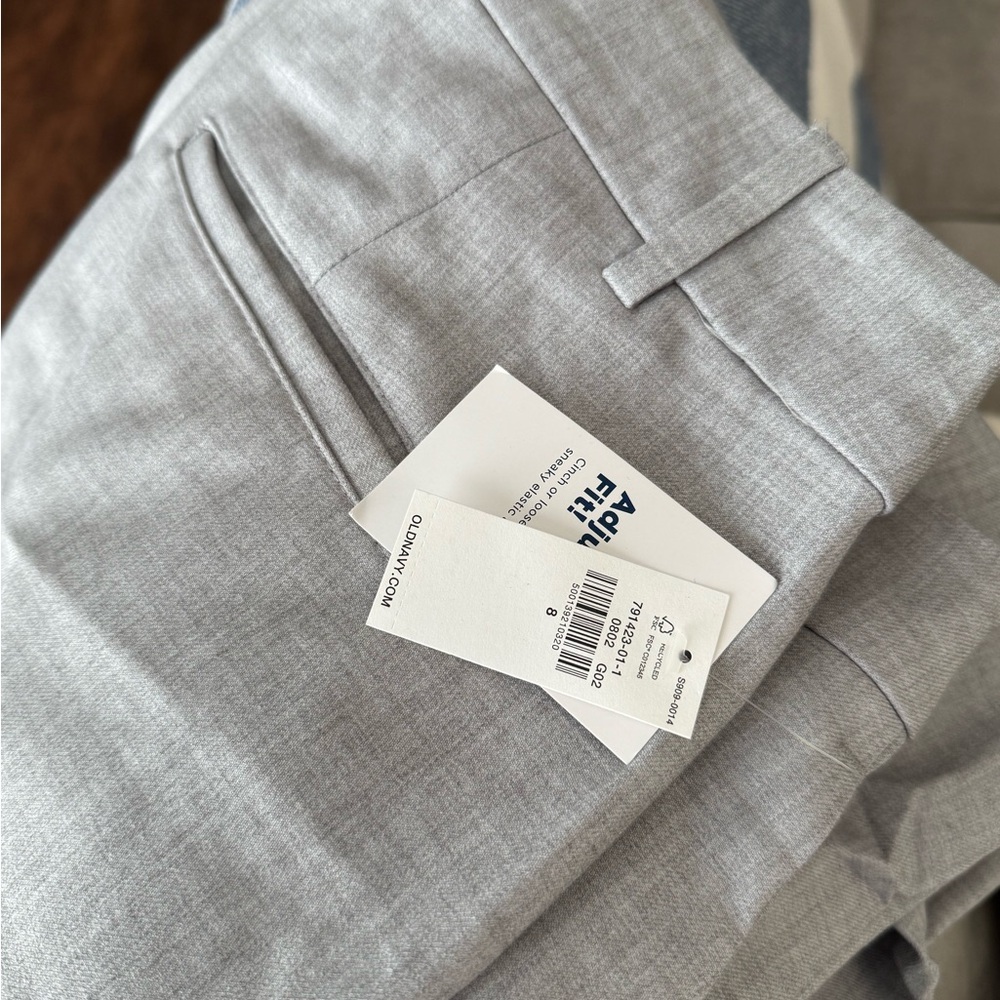 Old Navy Gray Women's Wide-Leg Pants - Picture 5 of 6